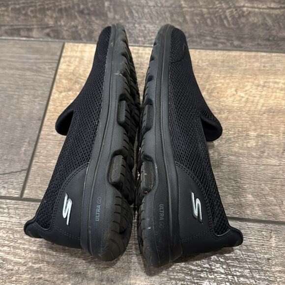Skechers Women's GO Walk 5 Sneaker Black Size 7.5 - Picture 6 of 9